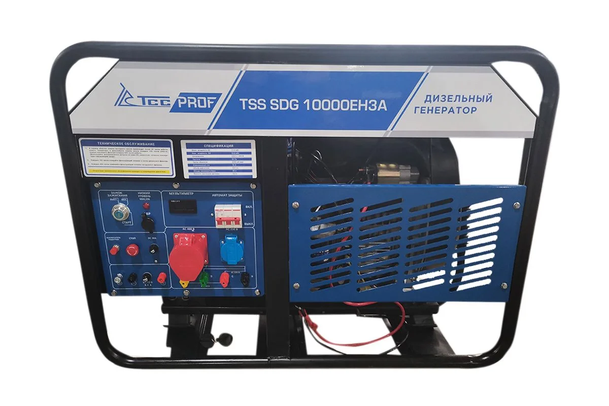 Дизель генератор ТСС SDG 10000EH3A 100038