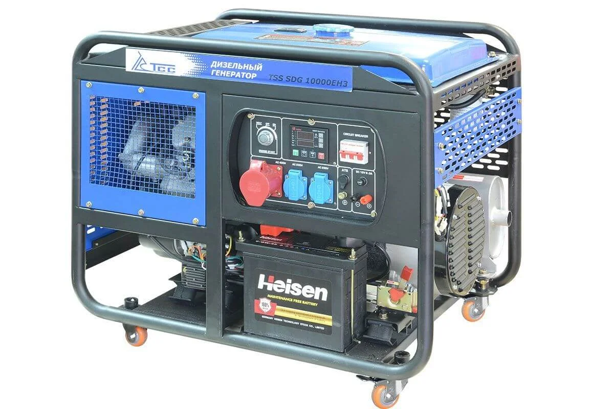 Дизель генератор ТСС SDG 10000EH3A с АВР 077033