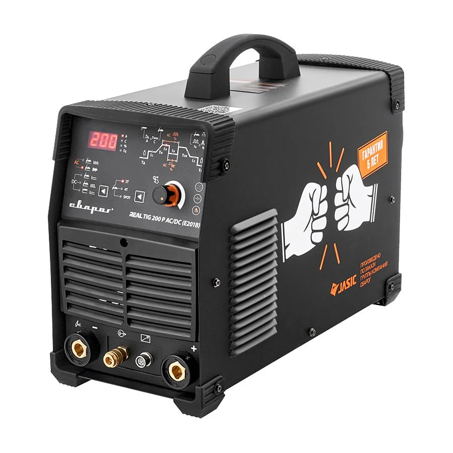 Аппарат аргонодуговой REAL TIG 200 P AC/DC BLACK (E201B)