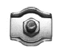Зажим канатный SIMPLEX(одинарный) (D 10,0 мм)