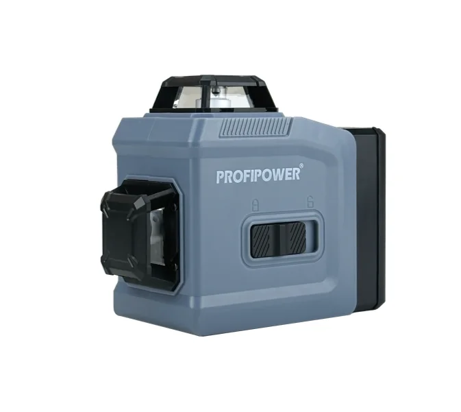 Лазерный нивелир ProfiPower NL-12G (12лучей,лазер зеленый,Li-ion-1шт,пультДУ,переходник,З/У,чехол)