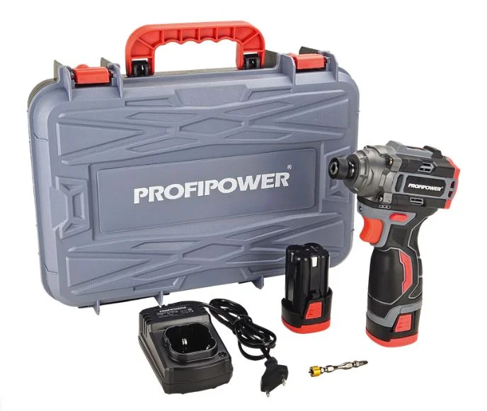 Винтоверт аккумуляторный бесщеточный PROFIPOWER BL-162(16В,160Нм,Li-ion2шт,2.0Ач,3скорости,З/У,кейс)