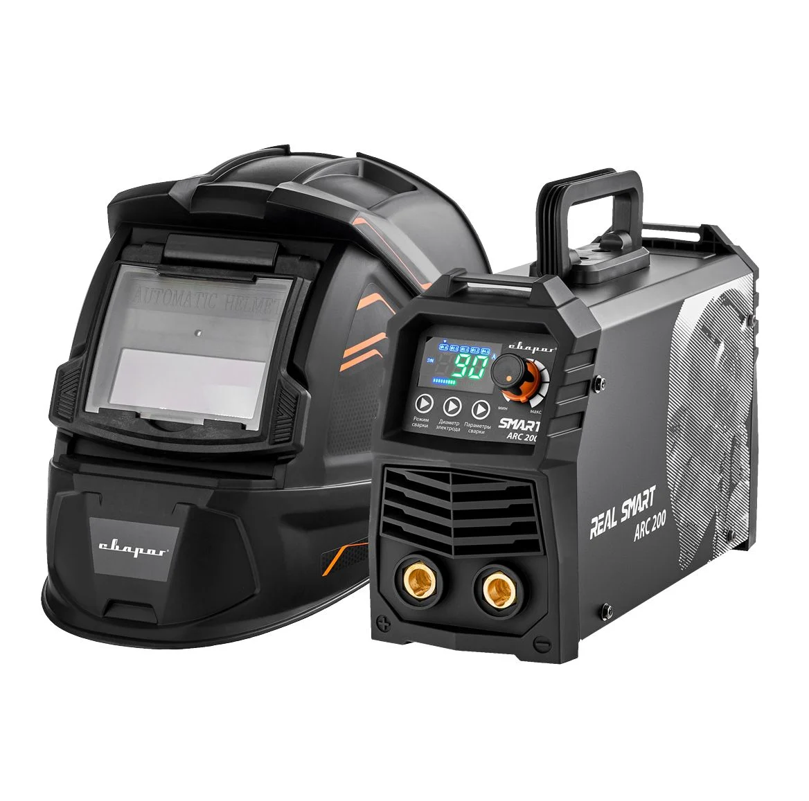 Аппарат ручной дуговой REAL SMART ARC 200 BLACK (Z28303)