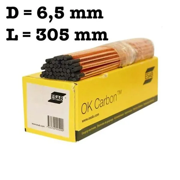 Электрод угольный ESAB (D 6,5 мм)