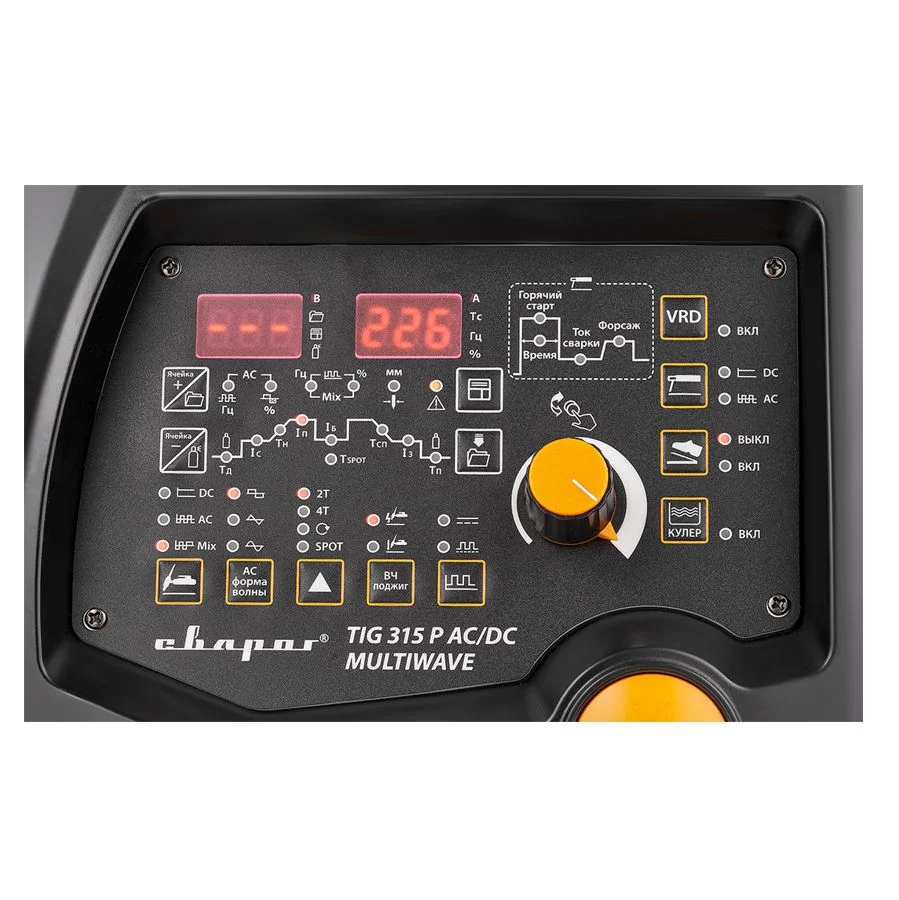 Аппарат аргонодуговой PRO TIG 315 P AC/DC MULTIWAVE (E202)