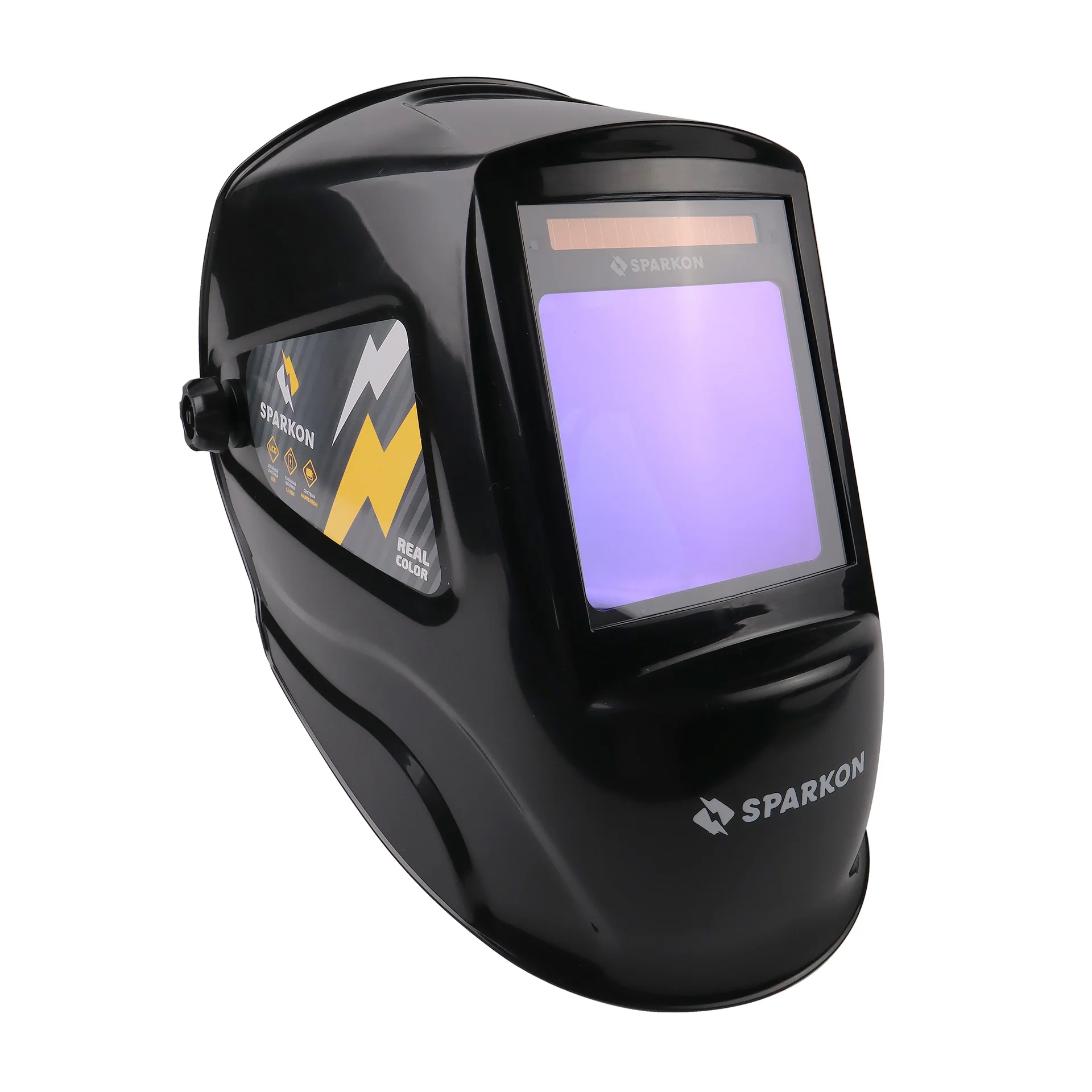 Маска сварщика Хамелеон Sparkon VEGA 2 Черная
